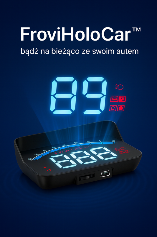 FroviHoloCar™ - bądź na bieżąco ze swoim autem